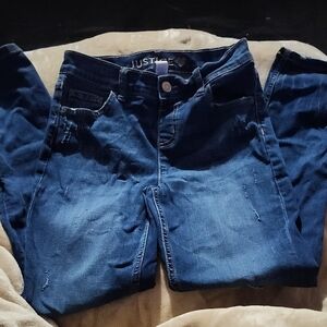 Justice Dark Blue Kids Jeans